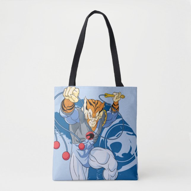 Bolso De Tela ThunderCats | Gráfica de caracteres tigra (Anverso)