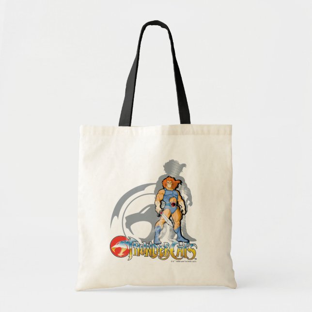 Bolso De Tela ThunderCats | Gráfica de Sombra de León-O Halftton (Frente)