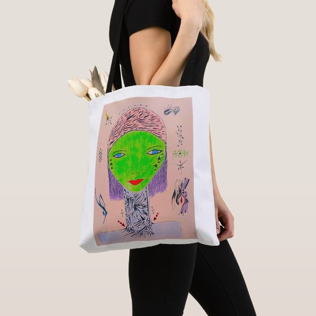 Bolso De Tela Tía (Detalle)