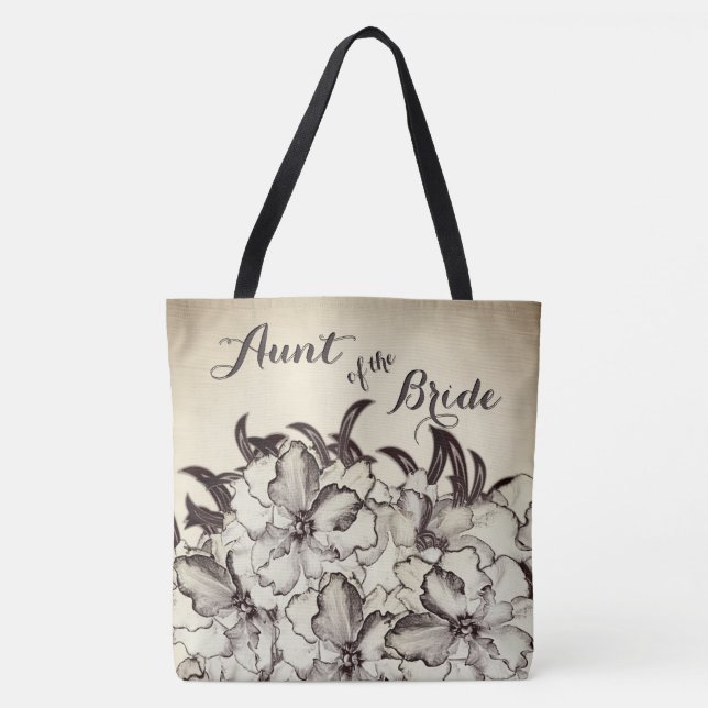 Bolso De Tela Tía de la novia (Anverso)