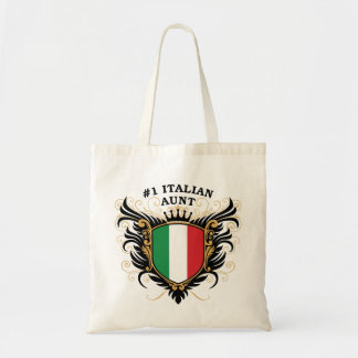 Bolso De Tela Tía italiana del número uno