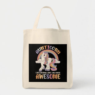 Bolso De Tela tía unicornio como una tía normal solo que más imp