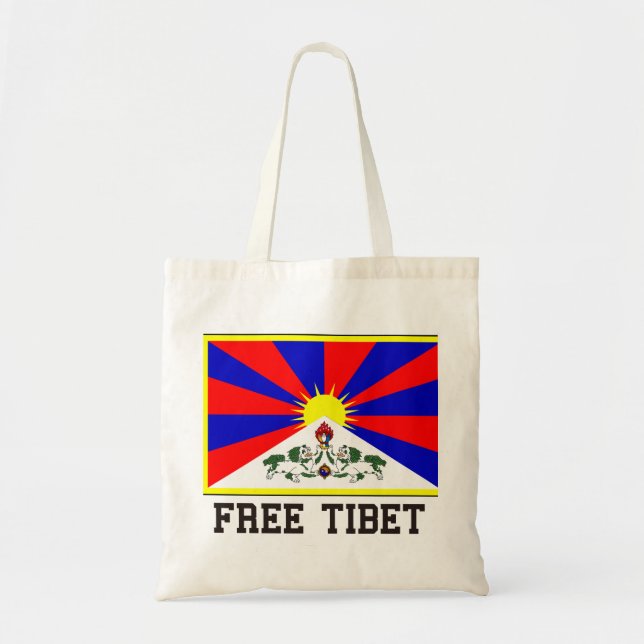 Bolso De Tela Tíbet libre (Frente)