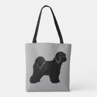 Tíbet Terrier Dog Rama Silhouette