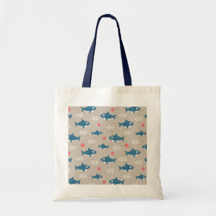 Bolso De Tela Tiburón