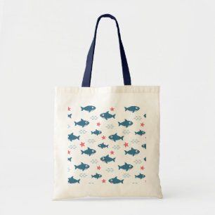 Bolso De Tela Tiburón