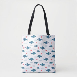 Bolso De Tela Tiburón