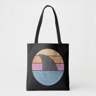 Bolso De Tela Tiburón al atardecer