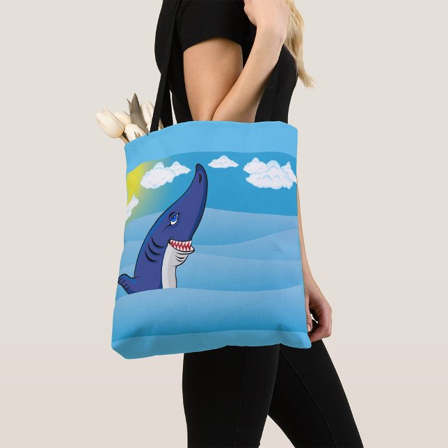 Bolso De Tela Tiburón En El Océano (Subido por el creador)