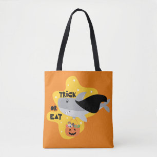 Bolso De Tela Tiburón Halloween Treat