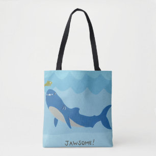 Bolso De Tela Tiburón impresionante