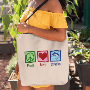 Bolso De Tela Tiburón lindo