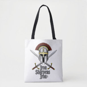 Bolso De Tela Tiburones de hierro Inspiración cristiana esencial