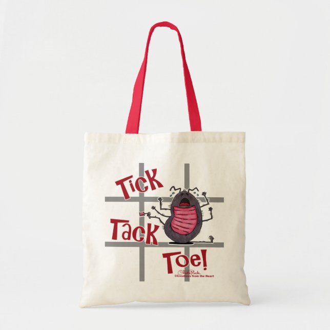 Bolso De Tela ¡Tick Tack Toe! (Frente)