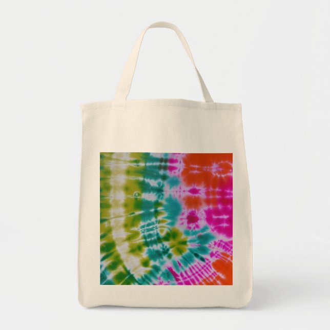 Bolso De Tela Tie Dye (Frente)