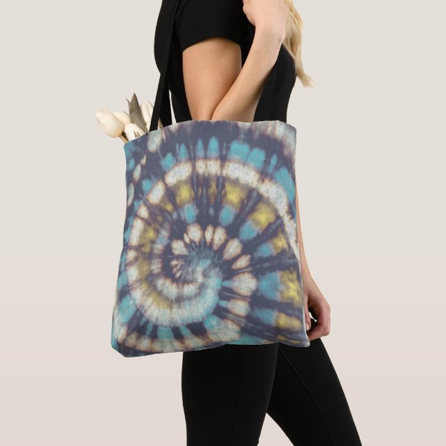 Bolso De Tela Tie Dye (Detalle)
