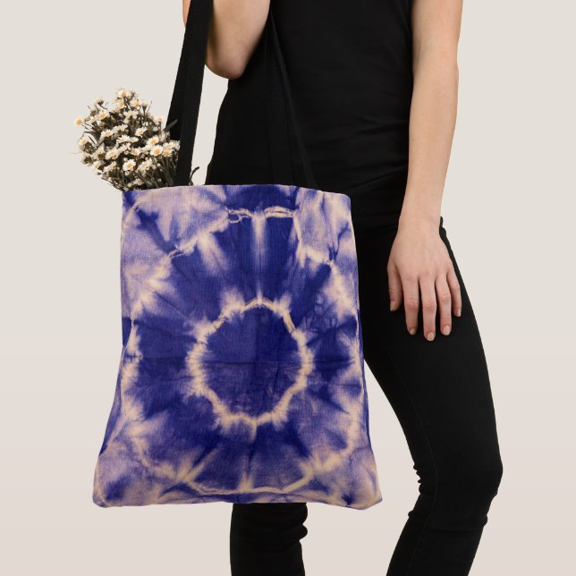 Bolso De Tela Tie Dye Tote Bag (Detalle)