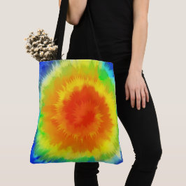 Bolso De Tela Tie Dye Tote Bag