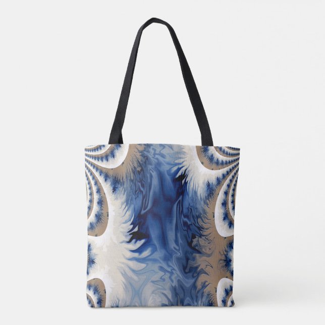 Bolso De Tela Tiempo congelado...... (Reverso)