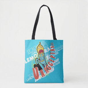 Bolso De Tela Tiempo de aventura Agarra de limón "INACEPTABLE"