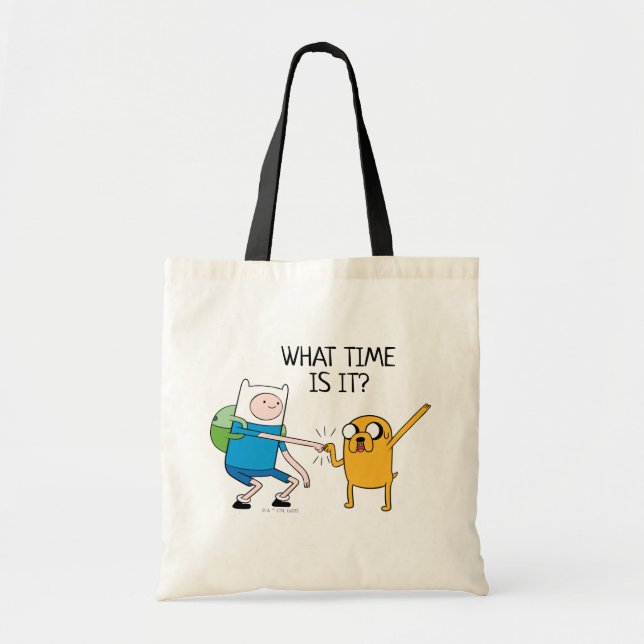 Bolso De Tela Tiempo de aventura | Finn & Jake Fist Bump (Frente)