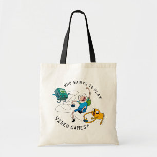 Bolso De Tela Tiempo de aventura Finn & Jake Play con BMO