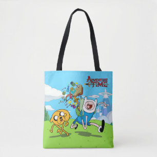 Bolso De Tela Tiempo de aventura Gear de aventura de Finn