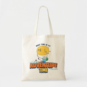 Bolso De Tela Tiempo de aventura Jake Flotando Con Finn