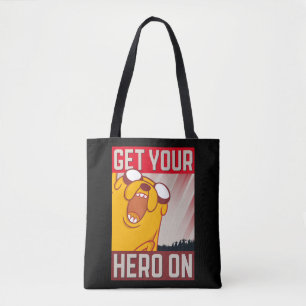 Bolso De Tela Tiempo de aventura Jake "Ponte tu héroe"