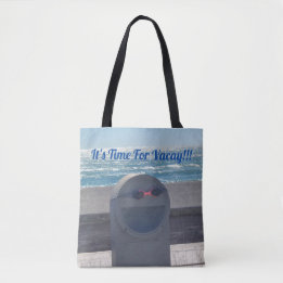 Bolso De Tela Tiempo de diversión - Tote de viajes de vacaciones