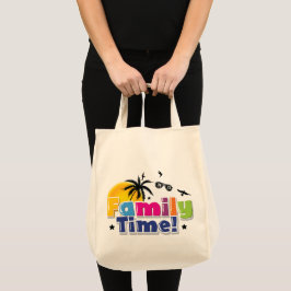 Bolso De Tela Tiempo de familia | hace recuerdos juntos