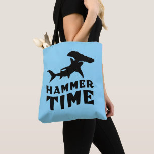 Bolso De Tela Tiempo de martillo Diseño Para Los Amantes Del T