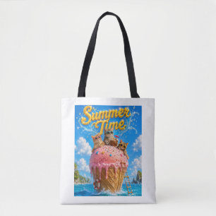 Bolso De Tela Tiempo de verano