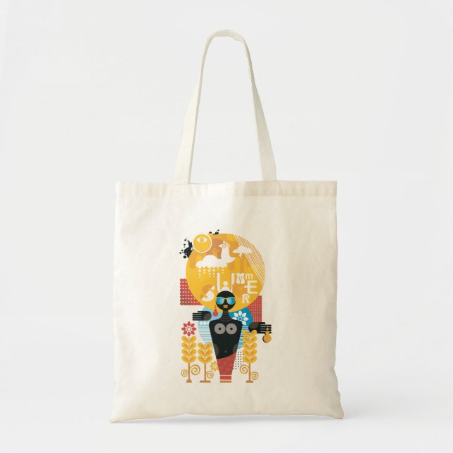Bolso De Tela Tiempo de verano (Frente)
