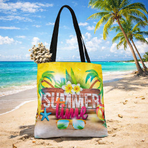 Bolso De Tela Tiempo de verano