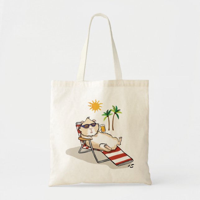 Bolso De Tela Tiempo de verano guarro (Frente)