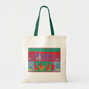 Bolso De Tela Tiempo del té en el museo 2003