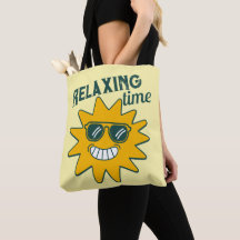 Tiempo RELAJANTE sol sonriente con gafas de sol