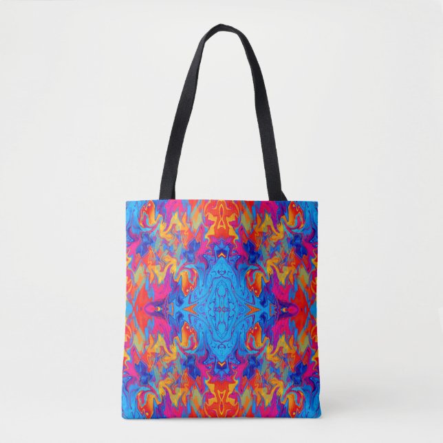 Bolso De Tela Tiempos Antiguos.... (Anverso)