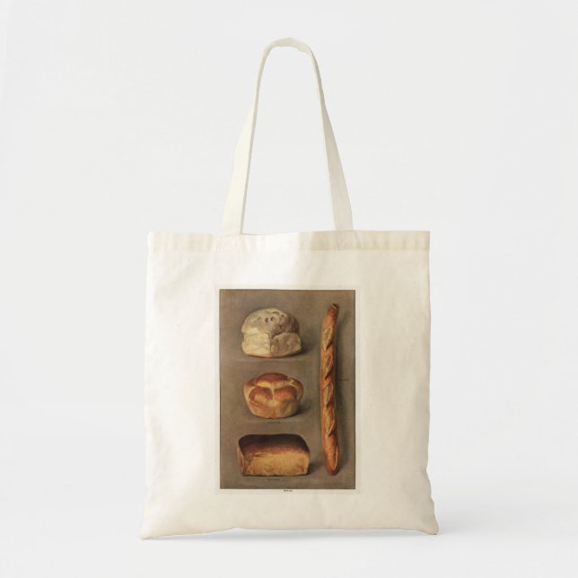 Bolso De Tela Tienda de panadería Pan (Frente)