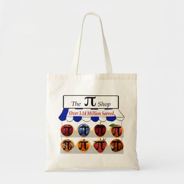 Bolso De Tela Tienda de Pi (Frente)