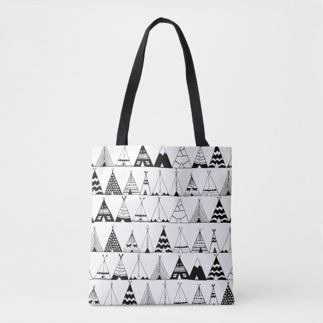 Bolso De Tela Tienda india inspirada 2 (Anverso)