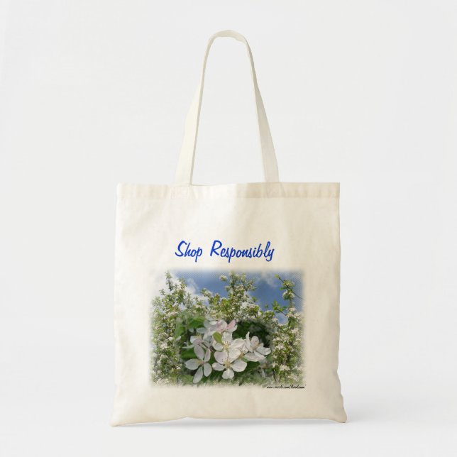 Bolso De Tela Tienda responsable (Frente)