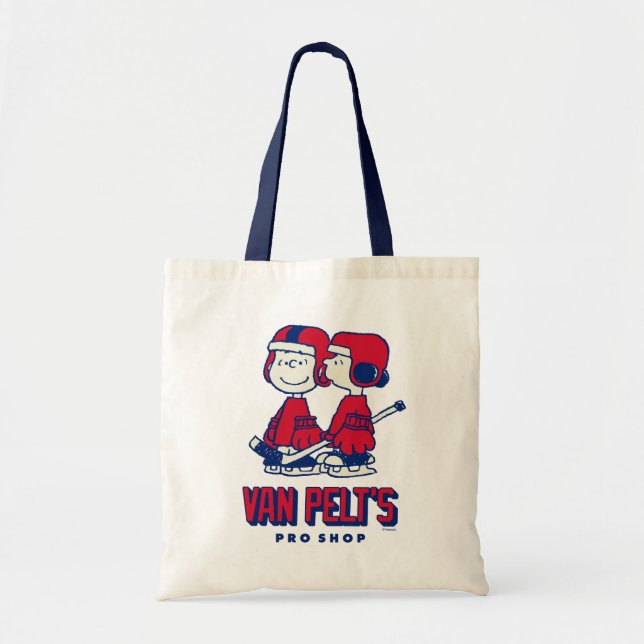Bolso De Tela Tienda Van Pelt's Hockey Club Pro (Frente)