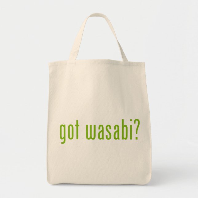 Bolso De Tela ¿tiene wasabi? (Frente)
