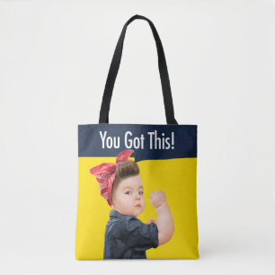 Bolso De Tela Tienes a este bebé