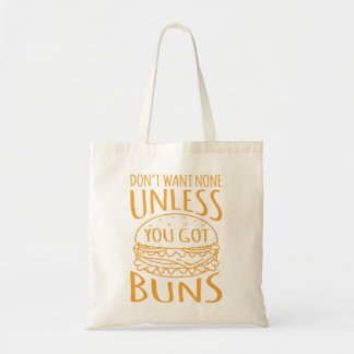 Bolso De Tela Tienes Buns Cheeseburger Hamburger Burger Food Gr