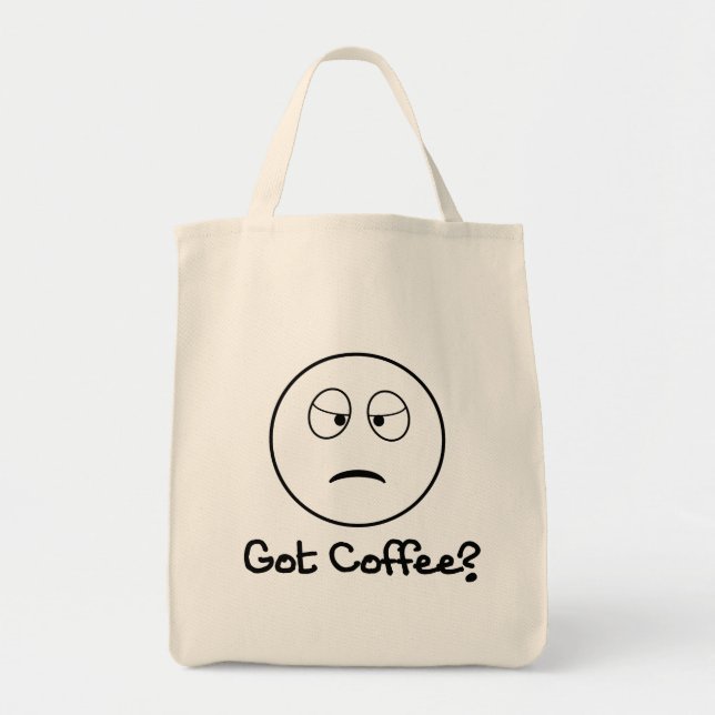 Bolso De Tela ¿Tienes café? - Gracioso Tote para los amantes del (Frente)
