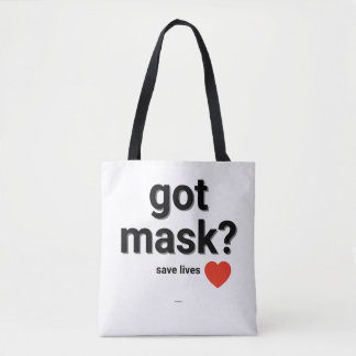 Bolso De Tela ¿Tienes máscara?Bolso de tela