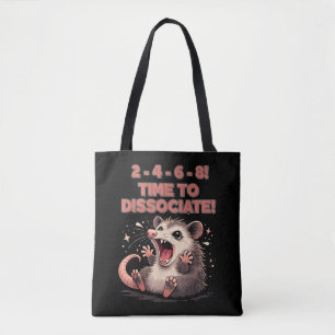 Bolso De Tela Tierno Diseño de Zarigüeya Kawaii para Disociarse